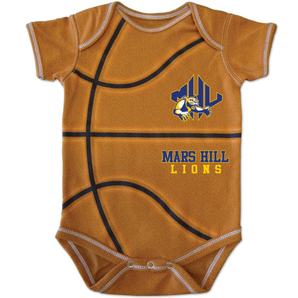 BASKETBALL BODYSUIT WITH MHU ATHLETIC LOGO